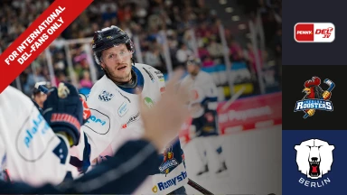For international fans only - DEL: Iserlohn Roosters vs. Eisbären Berlin