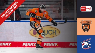 For international fans only - DEL: Grizzlys Wolfsburg vs. Adler Mannheim