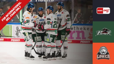 For international fans only - DEL: Augsburger Panther vs. Löwen Frankfurt