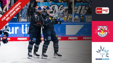 For international fans only - DEL: EHC Red Bull München vs. Dresdner Eislöwen