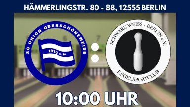 2.Bundesliga - SG Union Oberschöneweide II : Schwarz Weiss Berlin