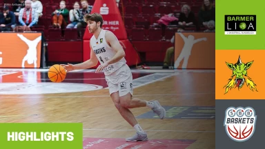 ProA: Artland Dragons vs. SBB Baskets Wolmirstedt | Highlights