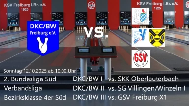 Heimspiel DKC/BW Freiburg vs. Oberlauterbach, Villingen/Winzeln, GSV Freiburg