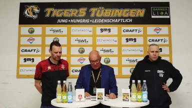 Pressekonferenz | Tigers Tübingen - Bayer Giants Leverkusen