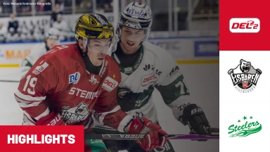 DEL2: Eisbären Regensburg vs. Bietigheim Steelers | Highlights