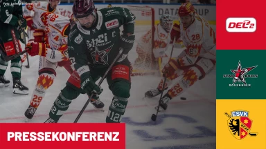 DEL2: Starbulls Rosenheim vs. ESV Kaufbeuren | Pressekonferenz