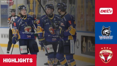 DEL2: EHC Freiburg vs. Lausitzer Füchse | Highlights