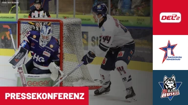 DEL2: Ravensburg Towerstars vs. EC Kassel Huskies | Pressekonferenz