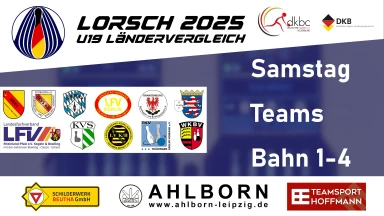 U19 Ländervergleich Teams Bahn 1-4