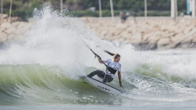 Delannoy (FRA) wird in Dakhla zur Kite-Surf-Weltmeisterin gekürt