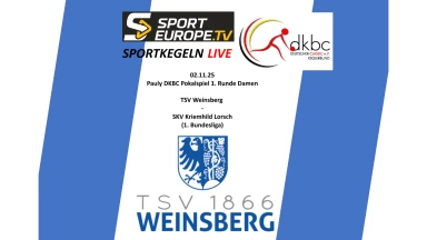 Frauen Pauly DKBC-Pokal TSV Weinsberg - SKV Krimhild Lorsch