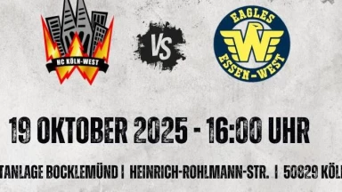 Play-Off Köln-West Rheinos vs. ESC Eagles Essen
