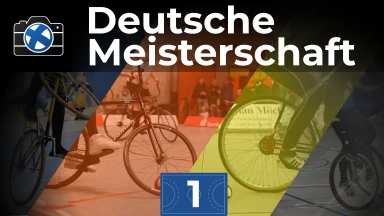Fläche 1 | Deutsche Meisterschaften im Hallenradsport Elite 2025 | Tag 1