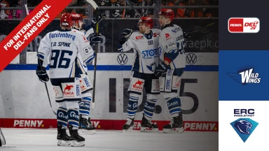 For international fans only - DEL: Schwenninger Wild Wings vs. ERC Ingolstadt