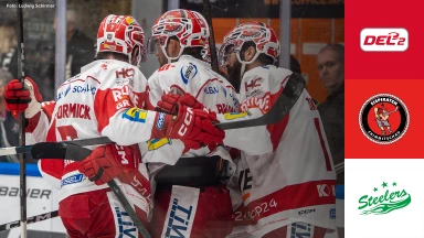 DEL2: Eispiraten Crimmitschau vs. Bietigheim Steelers