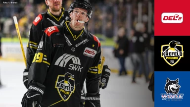 DEL2: Krefeld Pinguine vs. EHC Freiburg