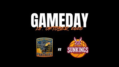 1.Regionalliga Südwest: Black Forest Panthers vs. Artemis Sunkings Saarlouis