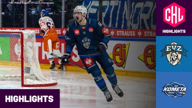 CHL: EV Zug vs. Kometa Brno - Hauptrunde I Highlights