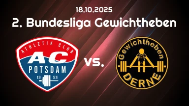 2. Bundesliga Gewichtheben, AC Potsdam vs. SuS Dortmund