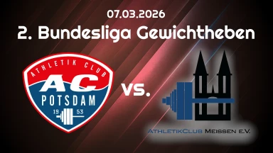 2. Bundesliga Gewichtheben, AC Potsdam vs. AC Meißen