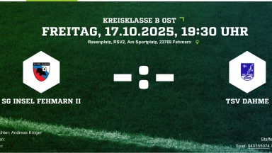 SG Insel Fehmarn 2 vs. TSV Dahme