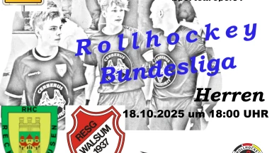 1.Bundesliga Herren RHC Recklinghausen vs. RESG Walsum