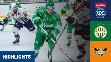 win2day ICE Hockey League: FTC-Telekom vs. Steinbach Black Wings Linz I Highlights