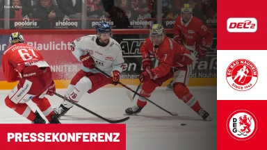 DEL2: EC Bad Nauheim vs. Düsseldorfer EG | Pressekonferenz