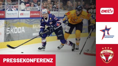 DEL2: Ravensburg Towerstars vs. Lausitzer Füchse | Pressekonferenz