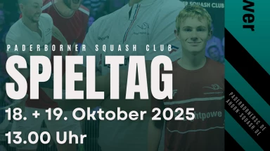 Deutsche Squash Bundesliga - PSC vs. Bremen- 18.10.2025 - 13.00 Uhr