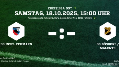 SG Insel Fehmarn vs. SG Bösdorf/Malente