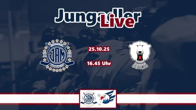 DNL Jungadler Mannheim gegen Eisbären Juniors