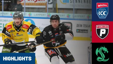 win2day ICE Hockey League: Pioneers Vorarlberg vs. Olimpija Ljubljana I Highlights