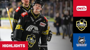 DEL2: Krefeld Pinguine vs. EHC Freiburg | Highlights