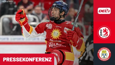 DEL2: Düsseldorfer EG vs. EV Landshut | Pressekonferenz