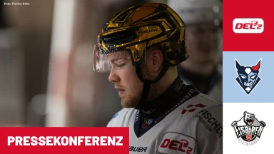 DEL2: Blue Devils Weiden vs. Eisbären Regensburg | Pressekonferenz