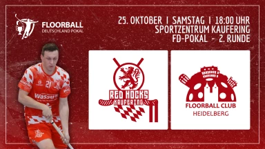 VfL Red Hocks Kaufering II vs. FBC Heidelberg | FD-Pokal Herren