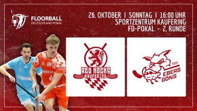 VfL Red Hocks Kaufering vs. TSV Tollwut Ebersgöns | FD-Pokal Herren