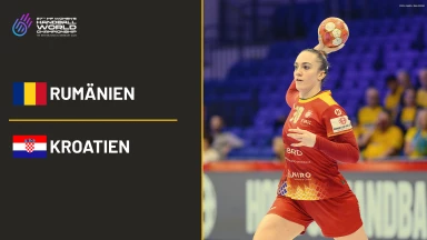 WM der Frauen: Rumänien vs. Kroatien