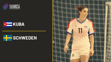 WM der Frauen: Kuba vs. Schweden