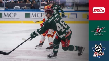 DEL2: Starbulls Rosenheim vs. EC Kassel Huskies
