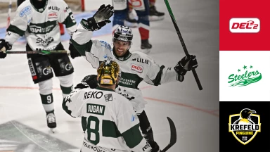 DEL2: Bietigheim Steelers vs. Krefeld Pinguine