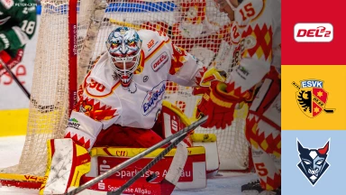 DEL2: ESV Kaufbeuren vs. Blue Devils Weiden