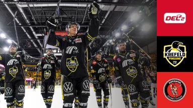 DEL2: Krefeld Pinguine vs. Eispiraten Crimmitschau