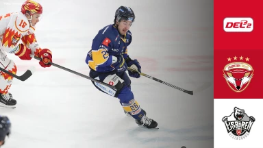 DEL2: Lausitzer Füchse vs. Eisbären Regensburg