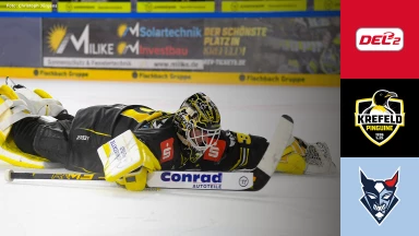 DEL2: Krefeld Pinguine vs. Blue Devils Weiden
