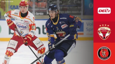 DEL2: Lausitzer Füchse vs. Eispiraten Crimmitschau