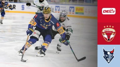 DEL2: Lausitzer Füchse vs. Blue Devils Weiden