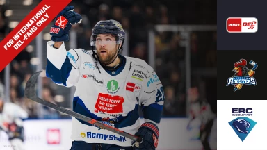 For international fans only - DEL: Iserlohn Roosters vs. ERC Ingolstadt