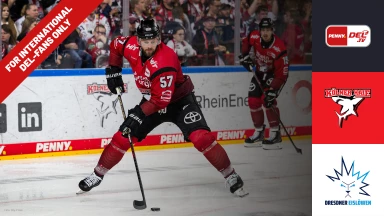 For international fans only - DEL: Kölner Haie vs. Dresdner Eislöwen